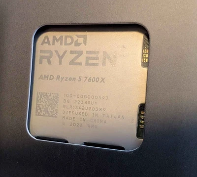 Ryzen 5 7600X listing on ebay