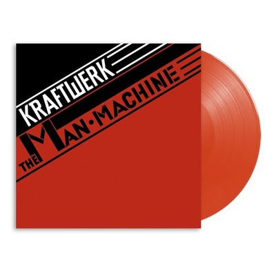 Kraftwerk - The Man-Machine English Version Translucent Re (1978 - EU - Reissue)