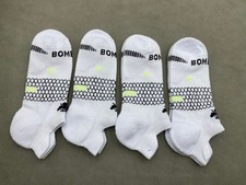 BOMBAS 4 Pairs Women Honeycomb Unisex All-Purpose Performance Ankle Socks Size M