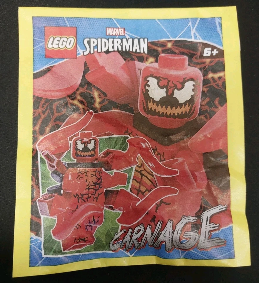 Lego Super Heroes sh0683 Carnage Minifigur 242216 76173 Spider Man 2022 Neu OVP - Bild 1 von 1