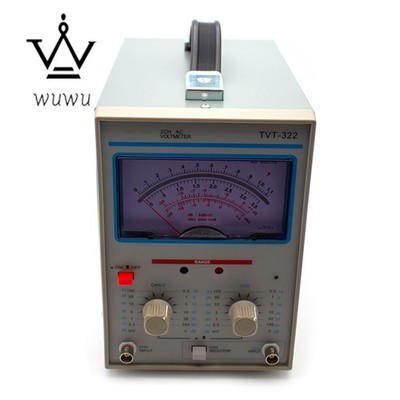 Double Needle Millivoltmeter Voltage Double Pointer Display 300uV-100V