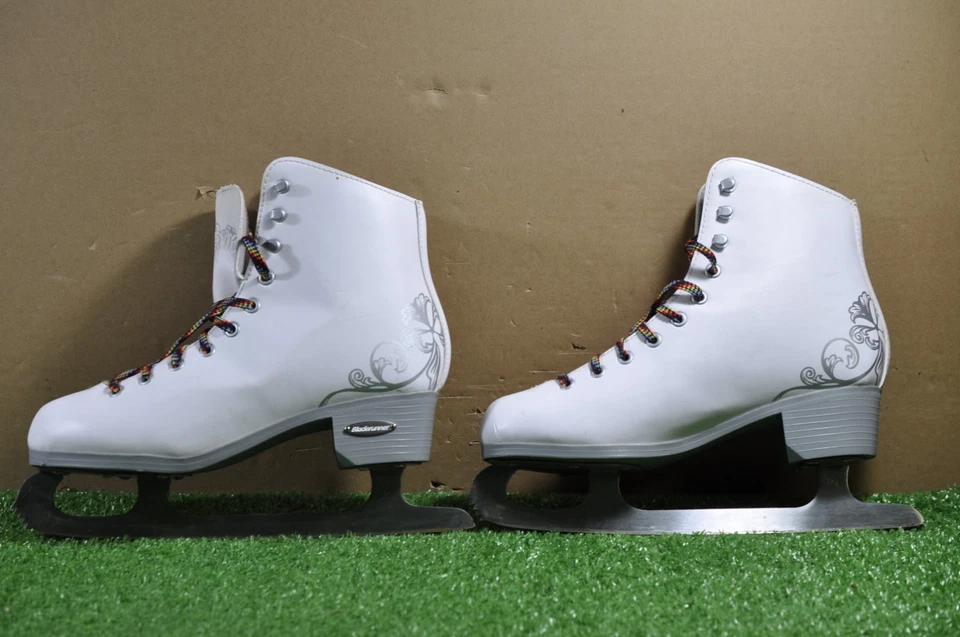 Patines Bladerunner Allure talla 8 EE. UU./39 EUR patines figurativos de hielo en muy buena condición #174 Foto 3 de 4