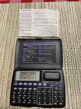 HANDHELD ELECTRONIC ORGANIZER MODEL DB1610 CLOCK,CALCULATOR,PHONE 'S,MEMOS