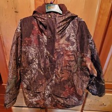 Cabela's Whitetail Camo Gore-Tex Thinsulate Hooded Jacket Mossy Oak Break Up 2XL