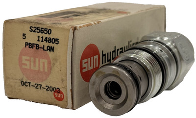 NEW SUN HYDRAULICS PBFB-LAN PRESSURE REDUCING VALVE PBFBLAN