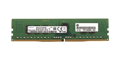 Samsung 8GB 1Rx8 PC4-2400T-RD0-11-DC0 ECC REG Server Memory M393A1K43BB0-CRC0Q - Image 1 of 2