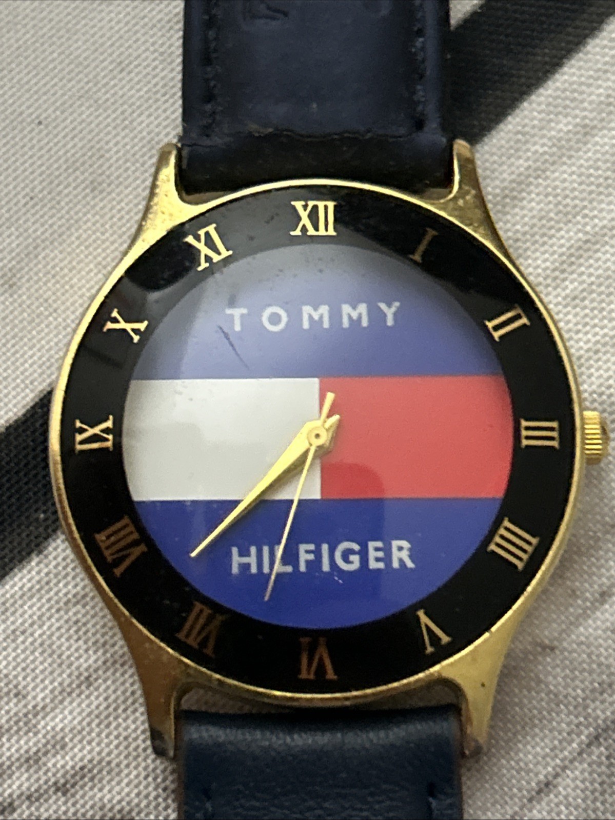 Vintage Tommy Hilfiger Gold Tone Women’s Quartz Watch