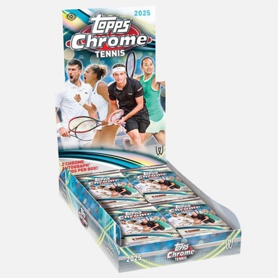 2025 Topps Chrome Tennis - Base & Rookies Cards #1-150 (Listing 1/2)