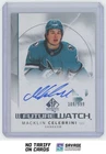 2024-25 SP Authentic Future Watch Auto Macklin Celebrini /999 #184 San Jose
