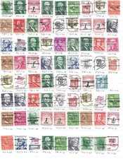 Texas Precancels - 71 Various Stamps - Cresson to Eden