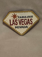 Vintage -Fabulous LAS VEGAS Nevada - belt buckle-
