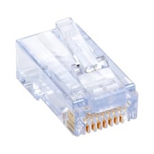 Black Box Network - C6EZUP-100PAK - Black Box CAT6 EZ RJ45 Modular Plug