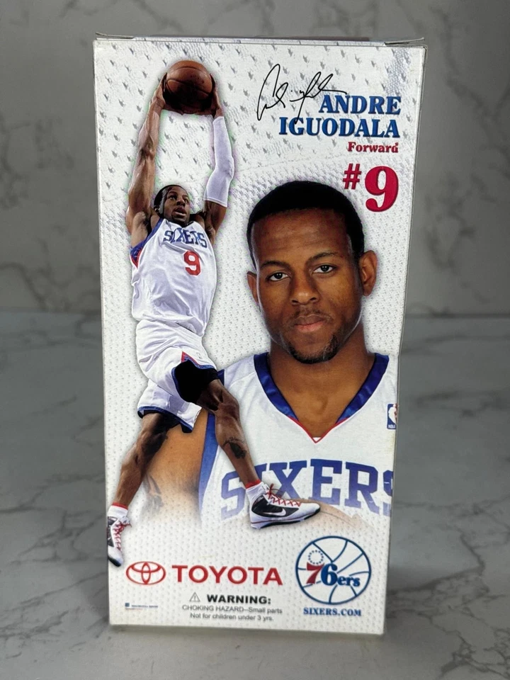 Andre Iguodala Philadelphia 76ers Rare Action Figure Toyota Center Giveaway New - Image 3 of 4