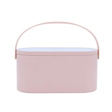 2025 Makeup Case with Mirror, Portable Cosmetics Box with LED Lighted Mirror ...