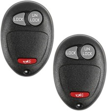 Key Fob Replacement for 2001 20022003 2004 2005 2006 2007 2008 2009 2-Pack Black