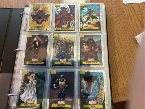 2024 Topps Chrome Marvel Complete 150 Trading Card Set! Near Mint Top