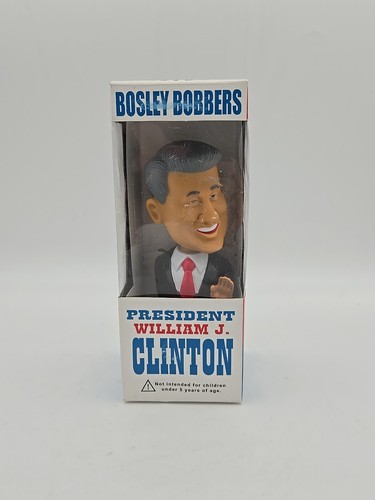 BILL CLINTON BOBBLE HEAD BOBBLEHEAD BY BOSLEY BOBBERS!!! Funko - Picture 6 of 6