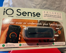 CHEF iQ Sense 2025 Model Smart Wireless Meat Thermometer 1 Probe, Dark Smoke
