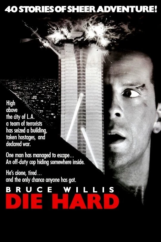 Die Hard 35mm Film Cell strip very Rare var_e