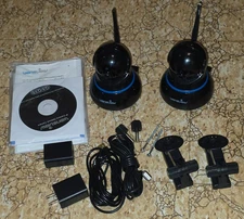 Wansview Wireless IP Camera Q3S 1080P Black Night Vision Home Security