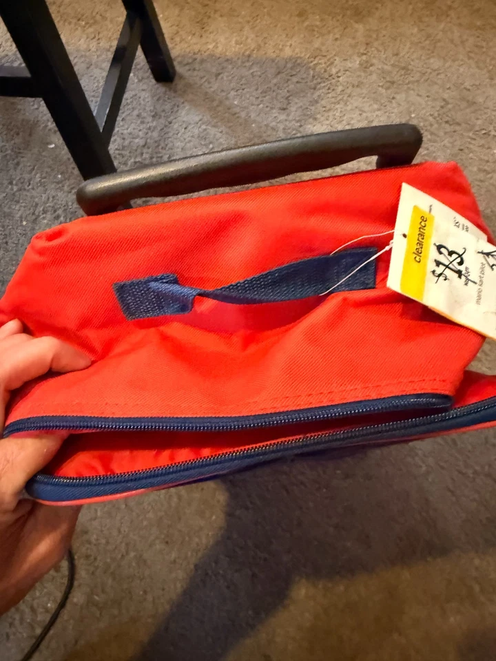 Maleta retráctil Super Mario Cart Pilot Bros con ruedas rodantes Nintendo azul Foto 2 de 4