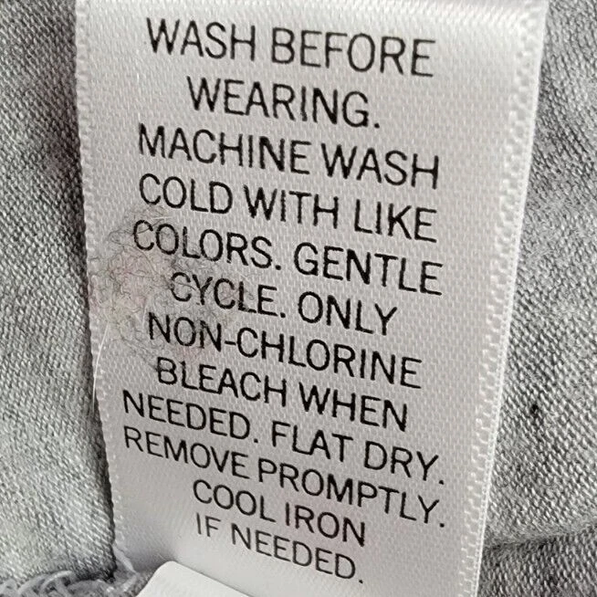 Mudd Womens Shirt Top Blouse Size M Medium Gray White Striped - Image 4 of 4