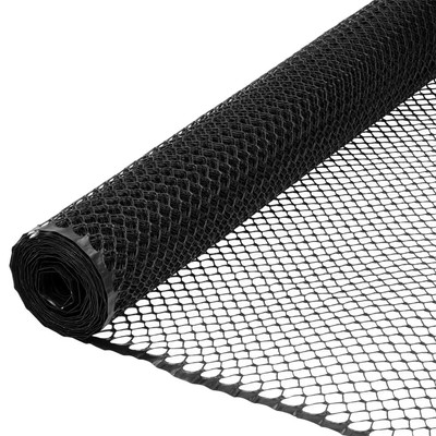 3/4 In. Mesh 3 Ft. X 25 Ft. Black Plastic Poultry Netting