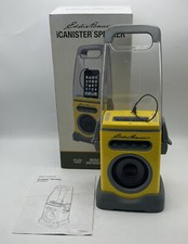 Eddie Bauer iCanister 5 Watt MP3 Speaker for iPhone Android Waterproof Yellow