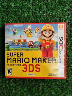 Nintendo 3ds Super Mario Maker, no manual Free shipping!