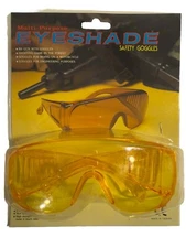 Multi Purpuse Safety Goggles Yellow Tint Eyeshade