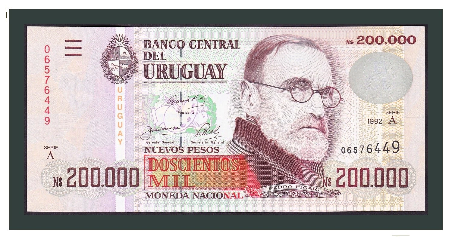 1992 South American Paper Money