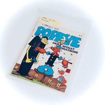 POPEYE Comic - Der Spinatmatrose - Nr. 75 - 1972 - Moewig Verlag / sehr gut  
