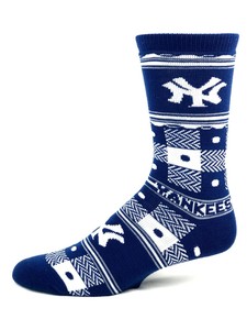 For-Bare-Feet-New-York-Yankees-Navy-amp-White-Quilt-Crew-Socks