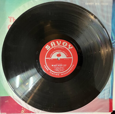 12inchLP／ Autobiography In Jaz The DIZZY GILLESPIE Story LP SAVOY MG12110 MONO RVG 1957 Jazz VG+