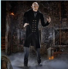 7 ft Animated LED Victorian Vampire HOME DEPOT  HALLOWEEN  IN STOCK