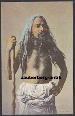 16671 AK Portrait Grand dervish Derwisch Aden Afrika Africa