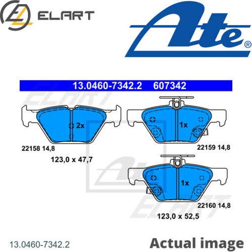 BRAKE PAD SET DISC BRAKE FOR SUBARU OUTBACK/SUV LEGACY/VI/B4 LIBERTY