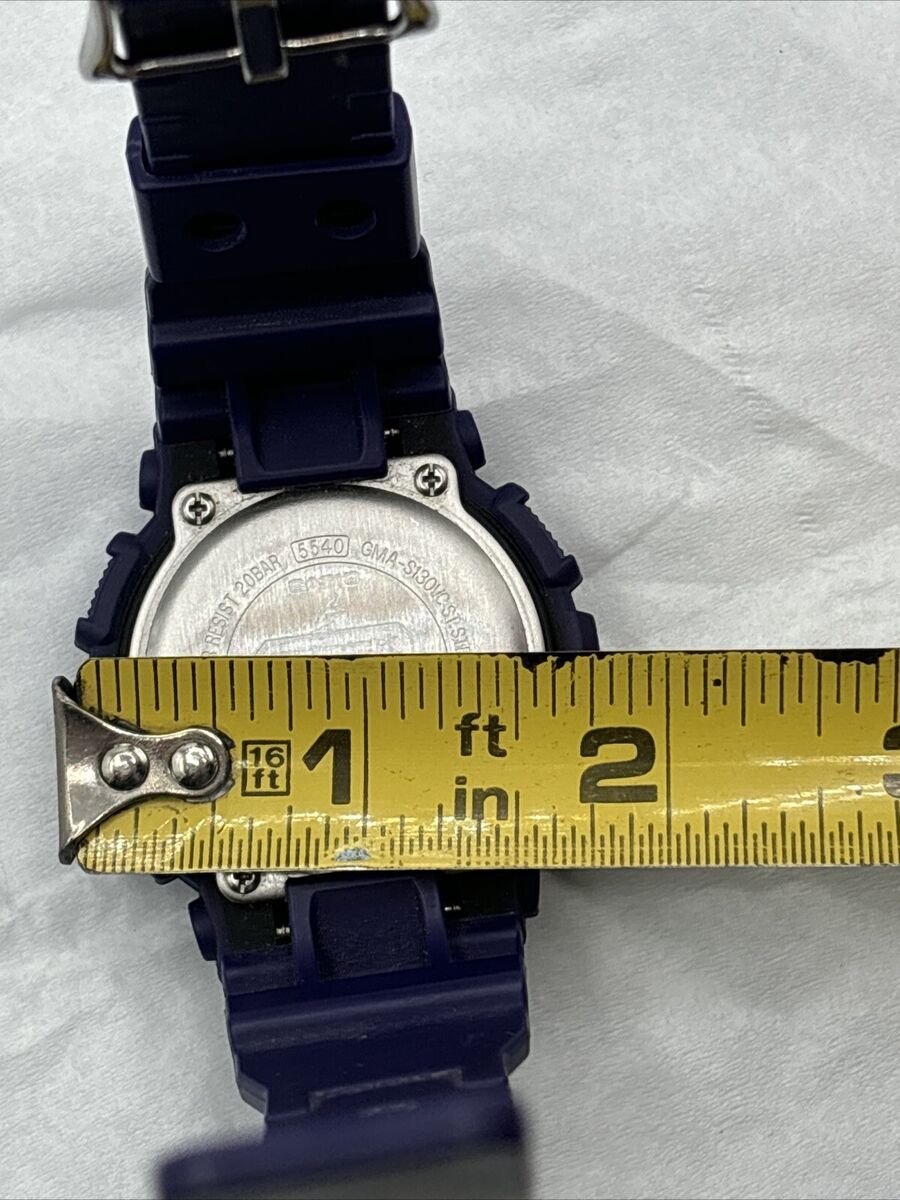CASIO G-SHOCK RESIST 5540 GMA-S13OVC STEP TRACKER PURPLE CASIO G-SHOCK RESIST 5540 GMA-S13OVC STEP TRACKER PURPLE