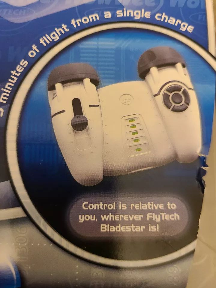 WowWee FLYTECH Bladestar Remote Control RC Helicopter Altitude Brand New - Image 3 of 4