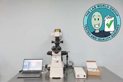 Nikon Eclipse Ti-S Inverted Microscope TESTED with Warranty SEE VIDEO