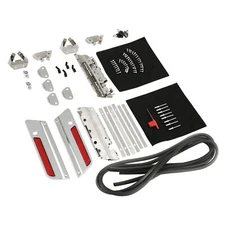 Saddle Bag Latch Lock Lid Hardware Kit Fit For Harley Street Glide 1993-2013