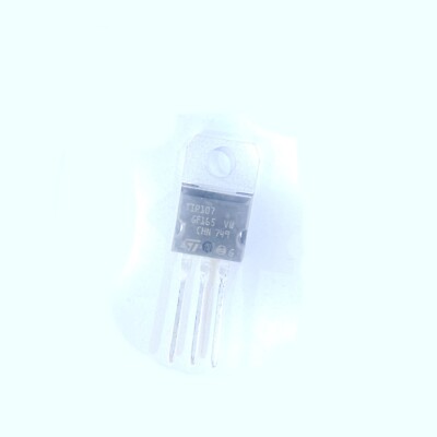 10PCS ST TIP107 Silicon NPN Darlington Power Transistors TO-220 80W 8A 100V New