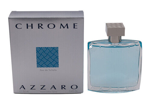 Chrome by Azzaro 3.4 oz EDT Cologne for Men New In Box - Picture 1 of 1