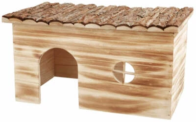 Trixie Natural Living Grete House Guinea Pig Dwarf/Rabbit Den Wooden Hideaway