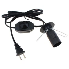 E12 Salt Lamp Replacement Cord for Salt Rock Lamp/Crystal Lamp w/ Dimmer Control