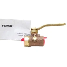 Perko Boat Ball Valve 0825005PLB | 3/4 Inch Inline
