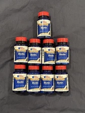 Biotin Hair Skin Nail Health Dietary Supplement Softgels 5000 Mcg