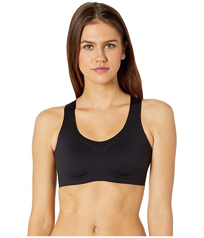 Brooks 297949 Women's Dare Crossback Run Bra Black Underwear Size 34C/D