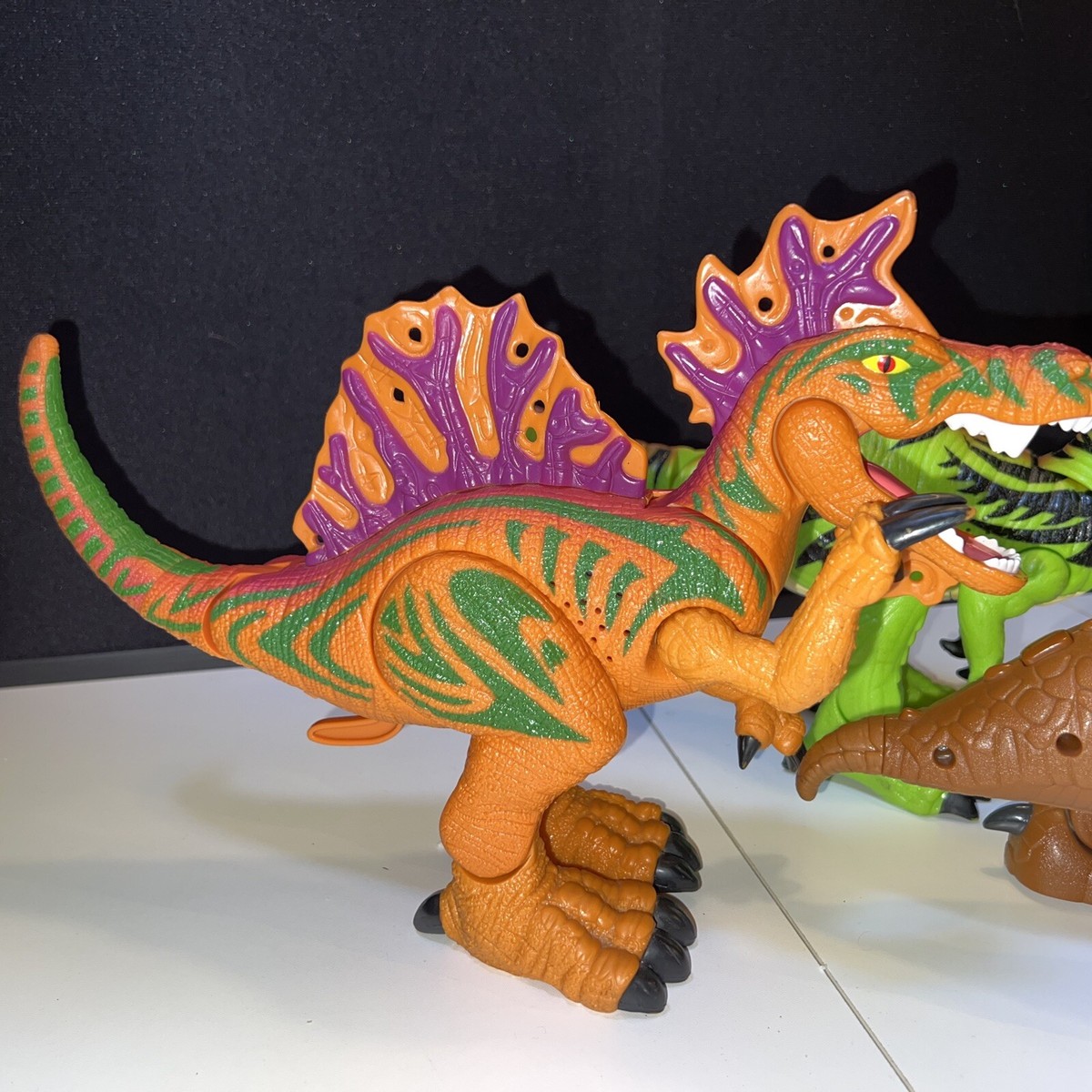 Coffret Imaginext Jurassic World Quetzalcoatlus – Figurine Dinosaure Battant Des Ailes + Tricératops – Fisher-Price (Dès 3 Ans)