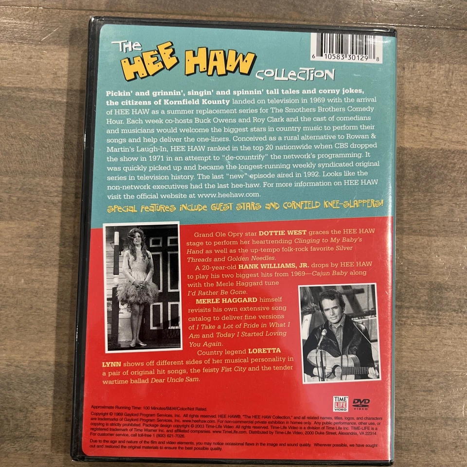 The Hee Haw Collection Episodes 15 & 19 DVD Merle Haggard Hank Williams Jr. NEW! - Image 2 of 4